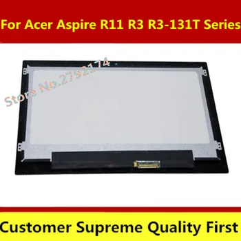 

3PCS 11.6'' Laptop LCD Screen B116XTB01.0 Touch Screen Assembly For Acer Aspire R11 R3 R3-131T Series R3-131T-P7HA, 1366*768