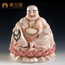 Dai yutang Джон Милтон lefode керамические украшения/статуи 12 дюймов Quan Lian Смеющийся Будда D05-25