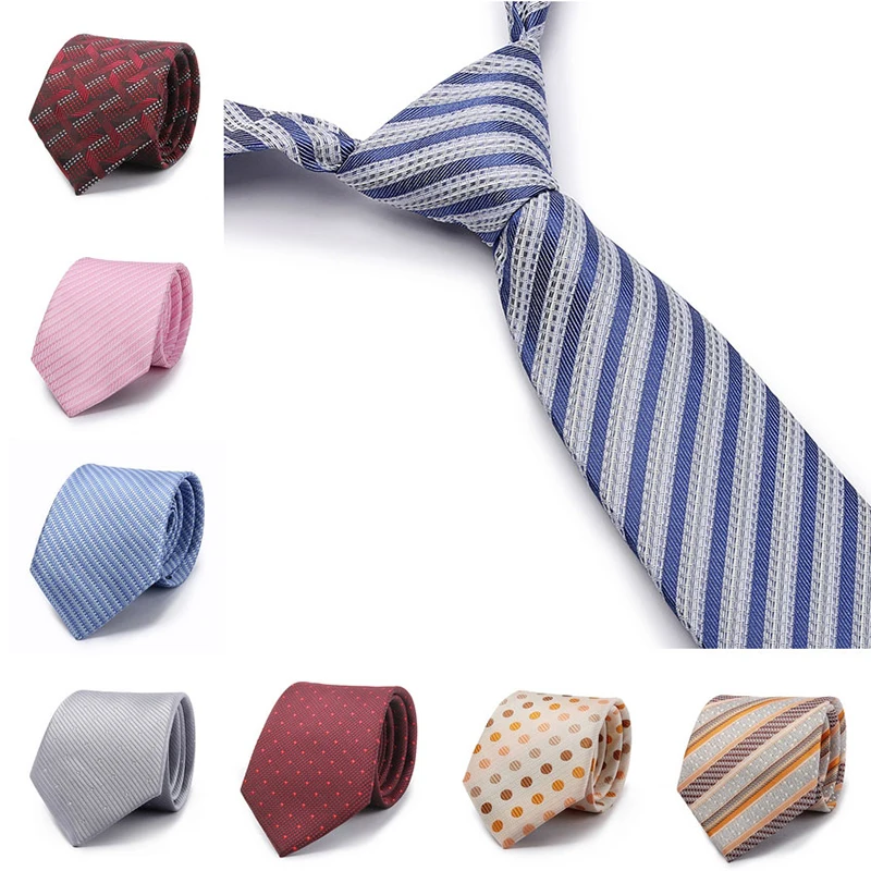 

Joy alice high quality Light Pink White Mens Ties Set Romantic Sakura Silk Ties For Men Wedding Business Tie 8cm Corbatas