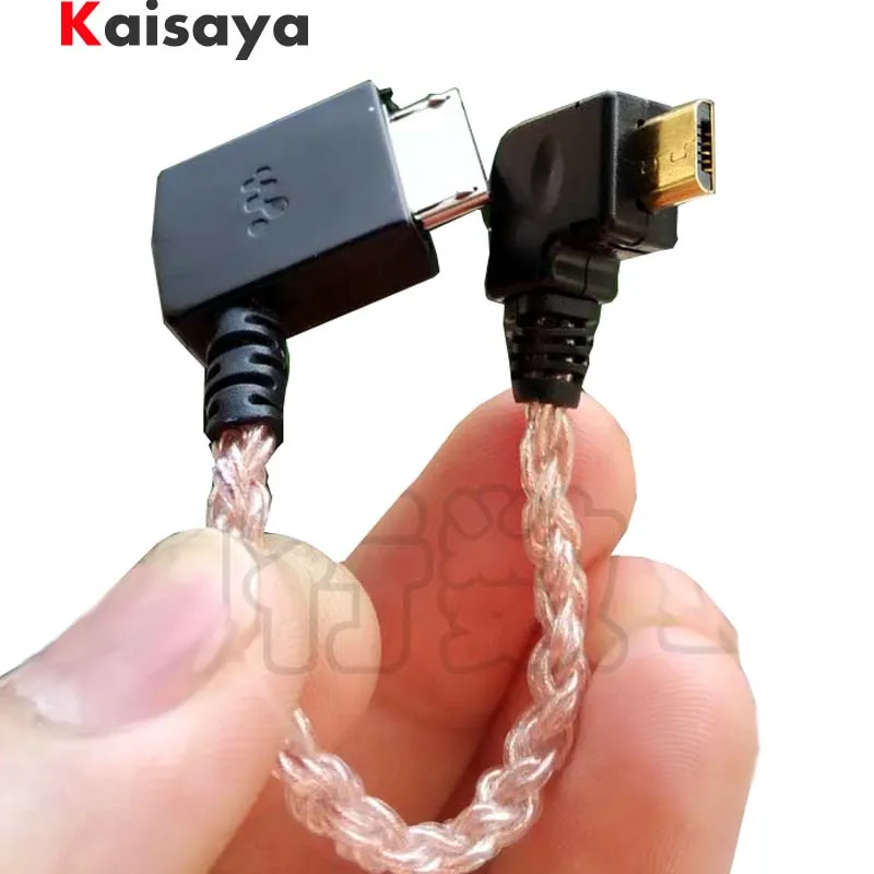 

for Sony Walkman to Pha3 Pha2 1A a35 mojo ha200 7N single crystal copper OCC decoding ZX1 line hifi MP3 player connector cable