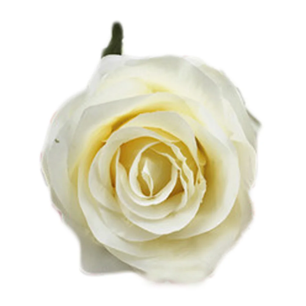 

1PC!!!!! Small Simulation Artificial Silk Tea Rose Flower Head For DIY hand-beaded Curtain Fabric Corsage Decoration