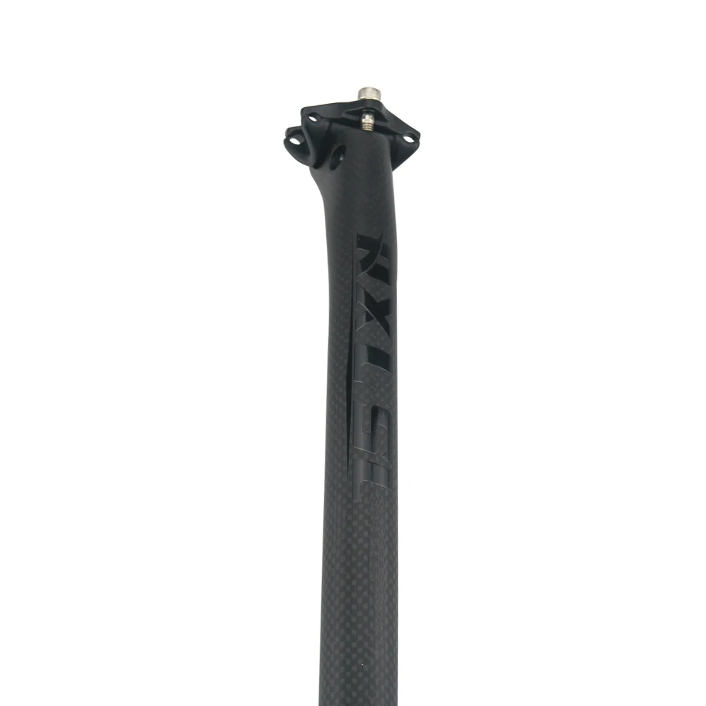 RXL SL Bicycle Seat Post Carbon MTB Matte 3K 27.230.831.6mm Offset BlackRed Lightweight Road Bike Seatpost 350400mm  (10)