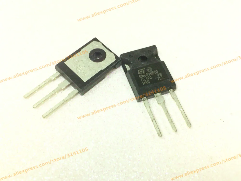 

Free shipping 10PCS/LOTS NEW GW60V60DF STGW60V60DF TO-247