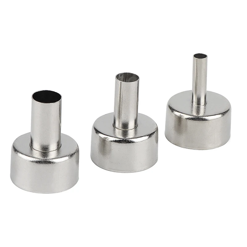 JCD hot air gun Handle Bracket with 3Pcs Nozzle soldering station welding Rework Station Upgraded from 8586 858D 8858 5