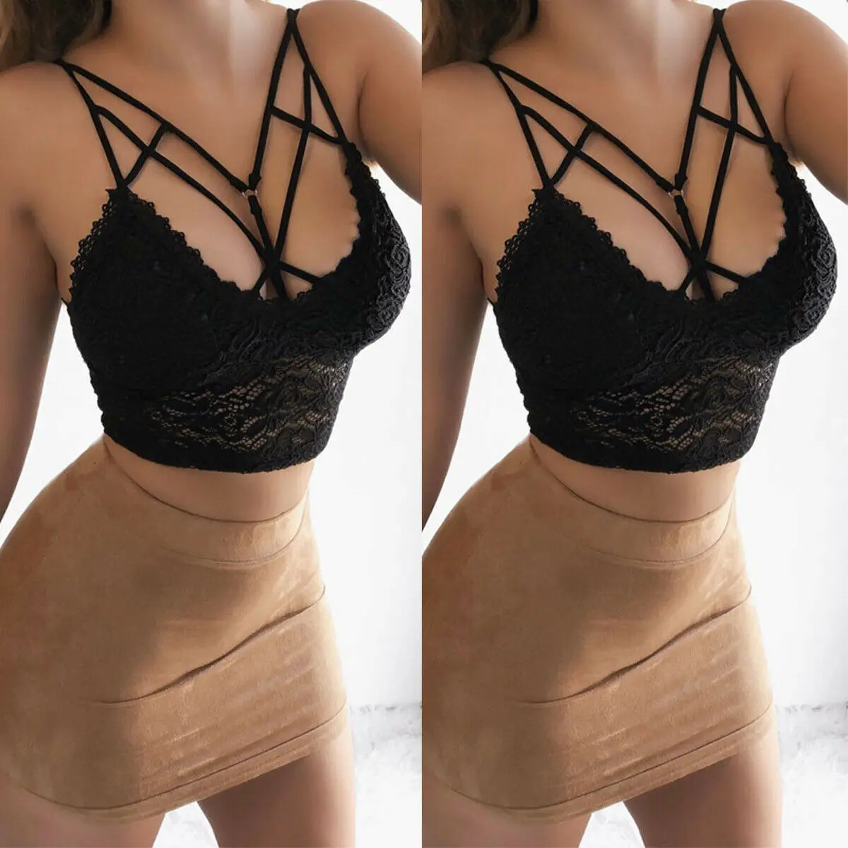 HOT Women's Clothing & Accessories Summer Sexy Casual Tank Top Vest Blouse Sleeveless Crop Top Shirt Vest For Women Condole Vest