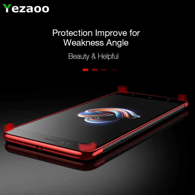 Силиконовый чехол yezaoo из ТПУ с покрытием для xiaomi Redmi Note 4 4X S2 5 plus 5A pro prime xiomi mi A1 A2 5X 6X