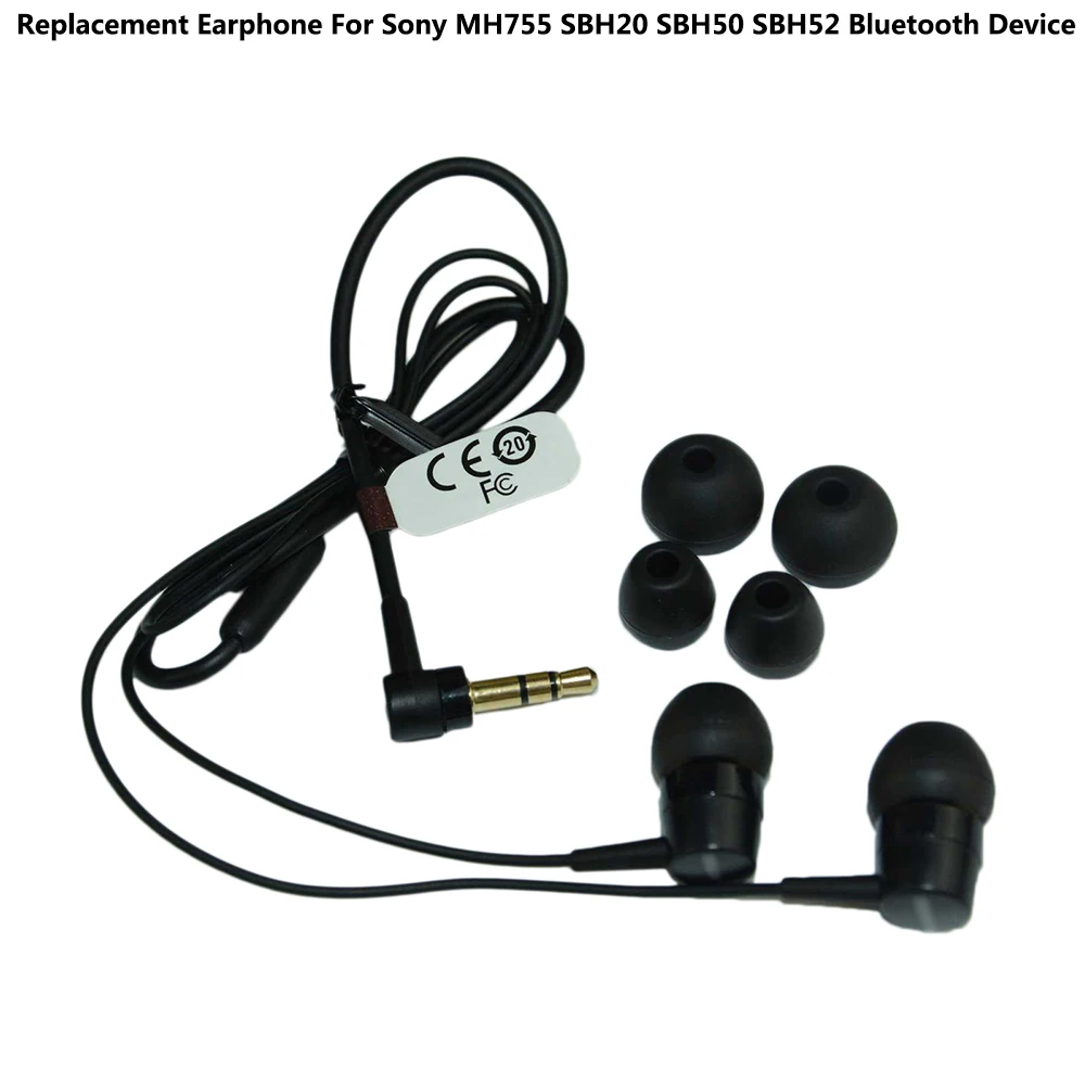 Замена GHH наушники для sony MH755 гарнитура наушники для SBH20 SBH50 SBH52 Bluetooth устройства черный CE1084