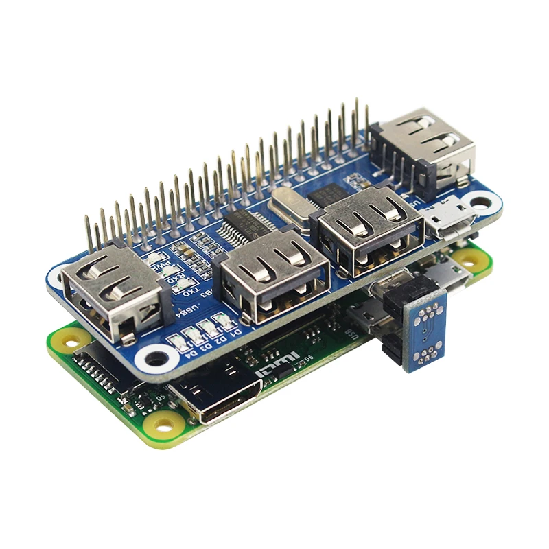 Raspberry Pi 4 Модель B порта флейка для расширения платы USB к UART последовательной