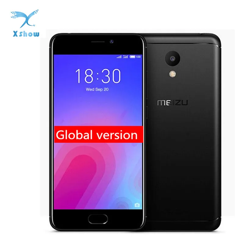 

Original Meizu M6 2GB RAM 16GB ROM Global Version 4G LTE Smartphone MEILAN M6 Mobile Phone 5.2" 3070mAh MTK6750 Octa core