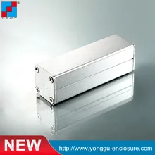 Aluminum extrusion enclosure power shell project case box 25*25-80mm(wxhxl) DIY NEW wholesale Aluminum extrusion enclosure power shell project case box 25*25-80mm(wxhxl) DIY NEW wholesale