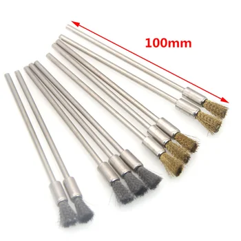 

1Pcs 100mm 304 Stainless Steel Vape Prebuit Coil Wire Cleaning Steel Brush Coil DIY Tools E Cigarettes for RDA RTA Atomizer