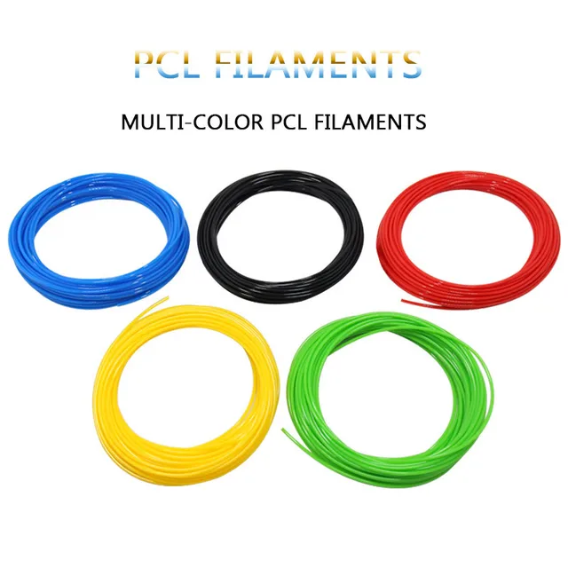 Best Price Good Strength Pcl Filament For 3D Pen Low Temperature 3D Model Printing Materials 200 Meter Pcl Filament Pcl-14 