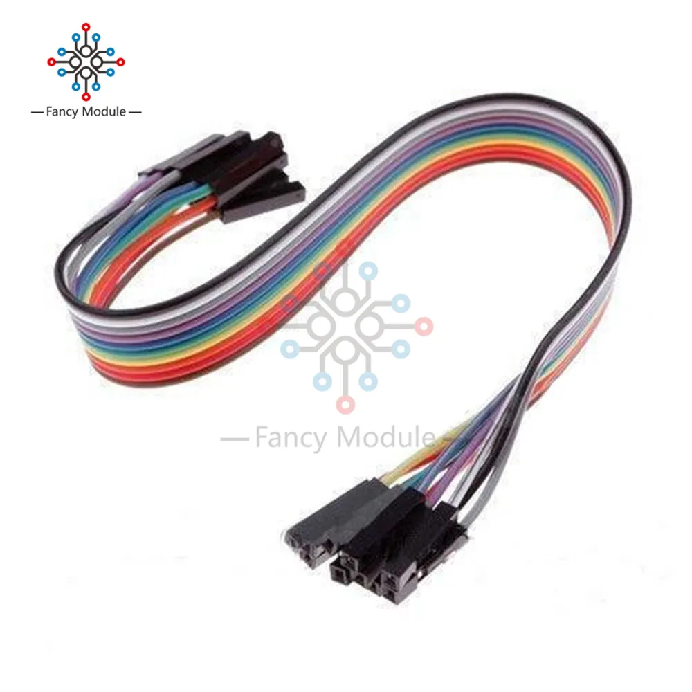 

10PCS 10 Root Dupont Wire Cables 2.54mm 20cm 1P-1P Female to Female for Arduino