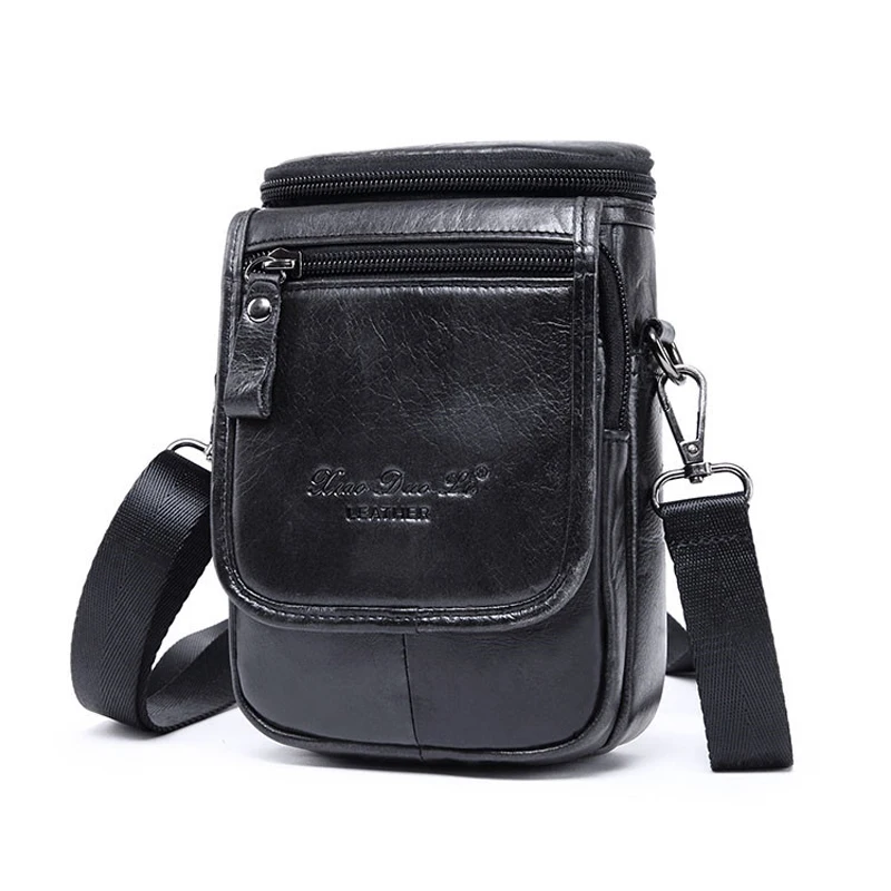Mens Casual Bags Summer Embroidery Shoulder Crossbody Phone Bag main image 1