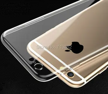 

Transparent Camera Protection Soft TPU 0.3mm Ultra Thin Silicon Clear Phone Cases For iphone 6s/6 iphone 7 Cover 50pcs\lot