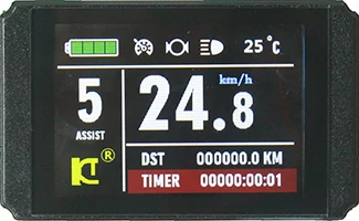 Ebike 24 в 36 в 48 в дисплей Интеллектуальный KT LCD8 LCD8H панель управления для электрического велосипеда