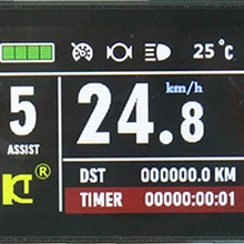 Ebike 24 в 36 в 48 в дисплей Интеллектуальный KT LCD8 LCD8H панель управления для электрического велосипеда