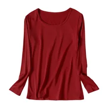 Спортивная футболка для занятий йогой бюстгальтер для йоги Топ для фитнеса Женская Спортивная кофта осень-зима молочный шелк плюс бархатная Базовая футболка с длинными рукавами