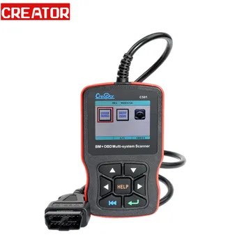 

New Creator C501 for BMW & OBDII/EOBD Multi-System Scanner