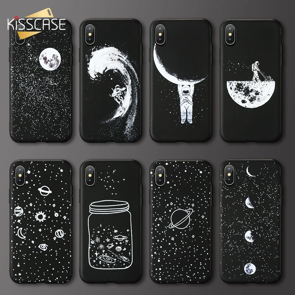 

KISSCASE Cute Phone Case For Samsung Galaxy A50 A70 A40 A30 A20 A10 Stars Space Cover For Samsung Note 10Plus S10 Plus S10E Case