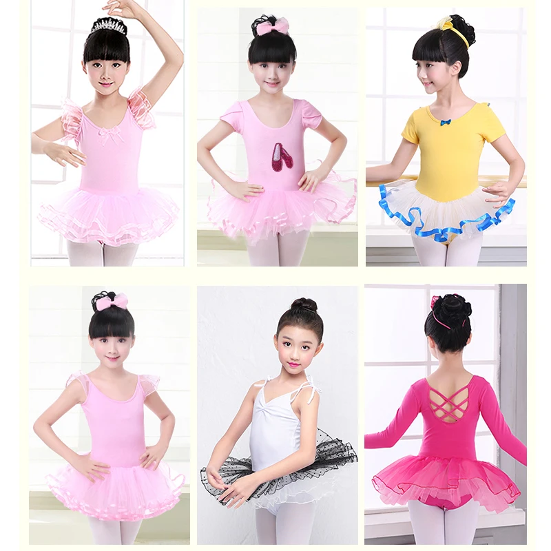 Kids Fancy Party Tulle Princess Tutu Dress Girls Ballerina Dance Dress Gymnastics Ballet Skirted Leotard Children Dance Wear Kids Fancy Party Tulle Princess Tutu Dress Girls Ballerina Dance Dress Gymnastics Ballet Skirted Leotard Children Dance Wear