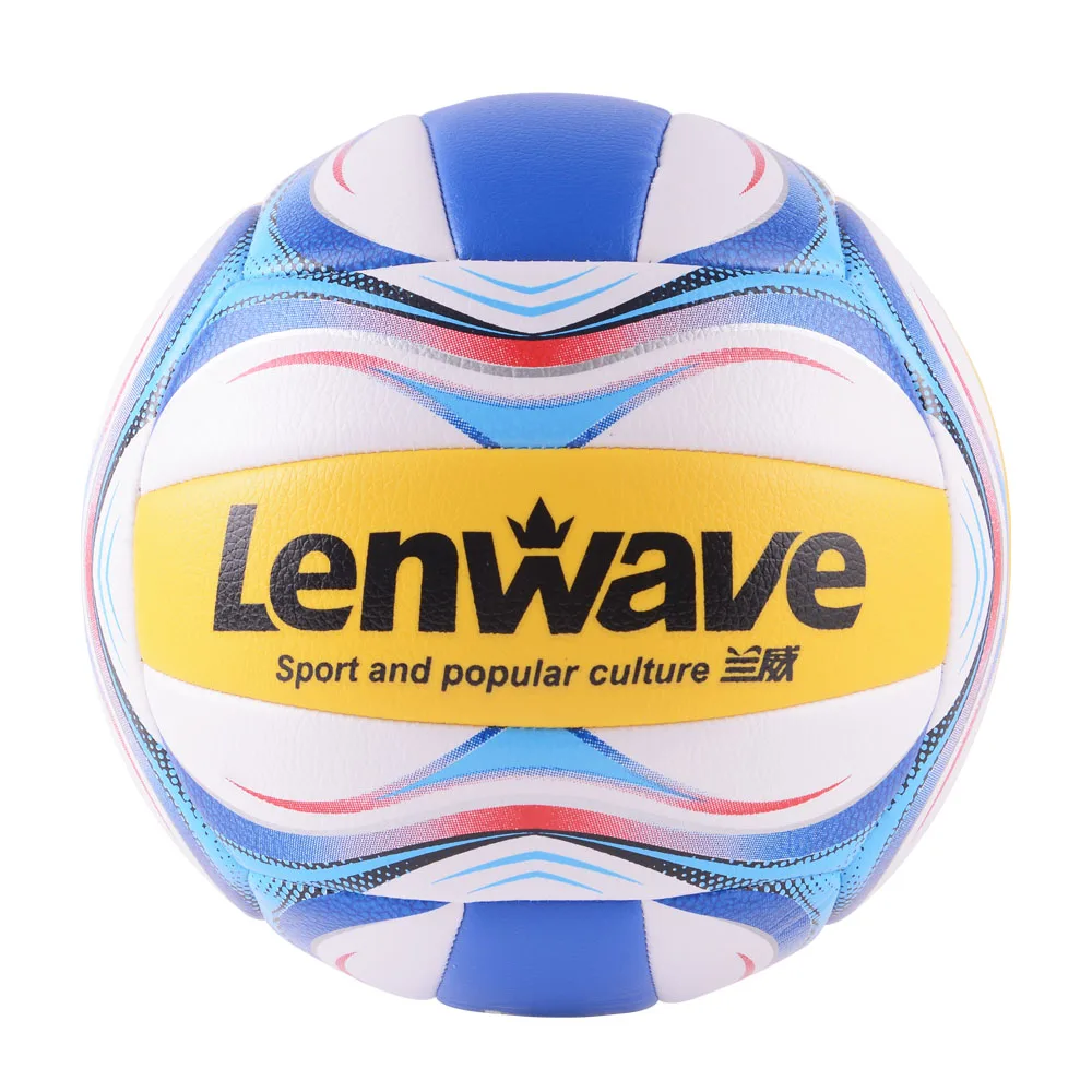 lenwave волейбольный LW-0572, бренд, высокое качество, натуральная lenwave PU материал, официальный размер 5, волейбол