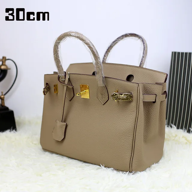 Beige Designer Leather Handbags For Women's Size Literacy Basics