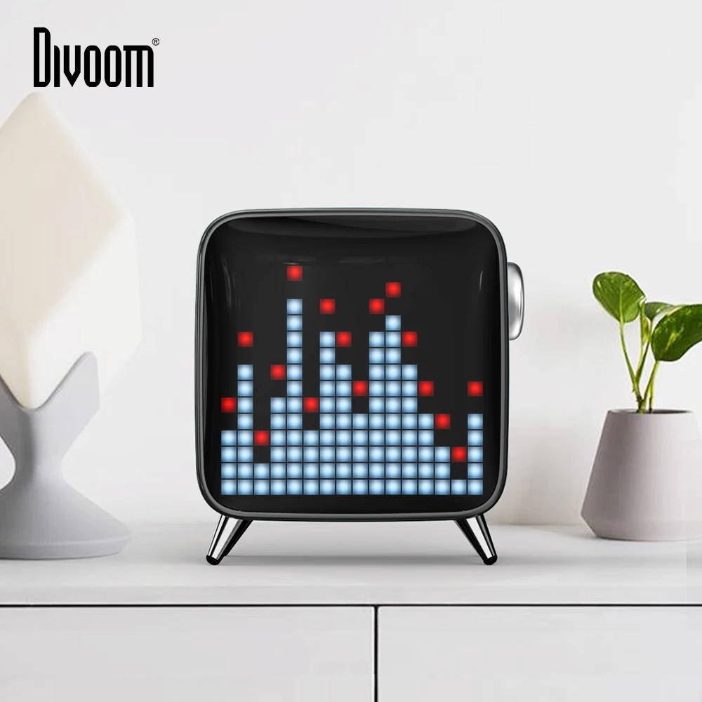 Divoom Tivoo Max Pixel Art Bluetooth Wireless Speaker with 2.1 Audio System 40W Output Heavy Bass App control for IOS & Android-in Portable Speakers from Consumer Electronics on Aliexpress.com | Alibaba Group