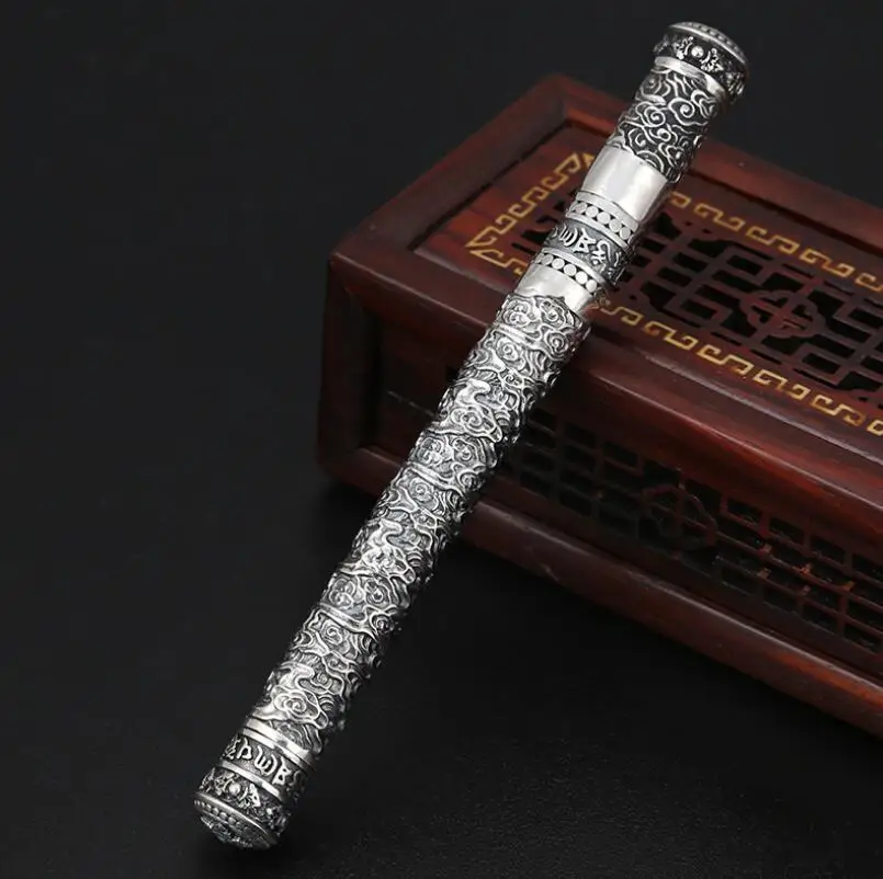 【美品】 Dunhill スターリング シルバー ボールペン SILVER925 Yahoo!オークション -「.925ボールペン」(ダンヒル) (ボールペン