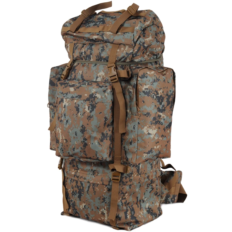

Outdoor travel sports 100L60L large capacity backpack Men and women tactical army fan backpack Large capacity camping hiking bag