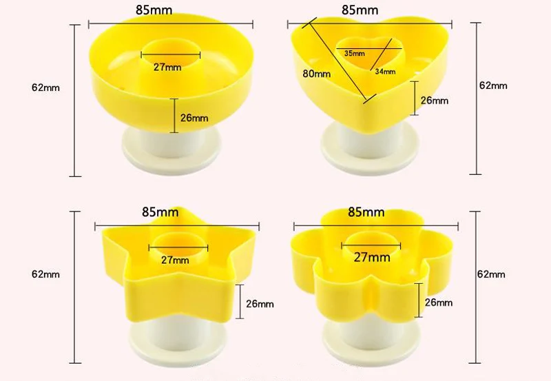 4 Форма Dount формочка Cutter DIY помадный десерт сладкий для продуктов и выпечки пирог печенье формы прибор для приготовления пончиков плесень Кухня наборы для десерта