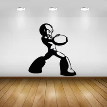 Da Parede do vinil Adesivo Rockman Megaman X4-Mega Homem e Zero Decoração Da Parede Dos Desenhos Animados Adesivos de Parede Para Quartos Dos Miúdos Home Decor 55×60 cm