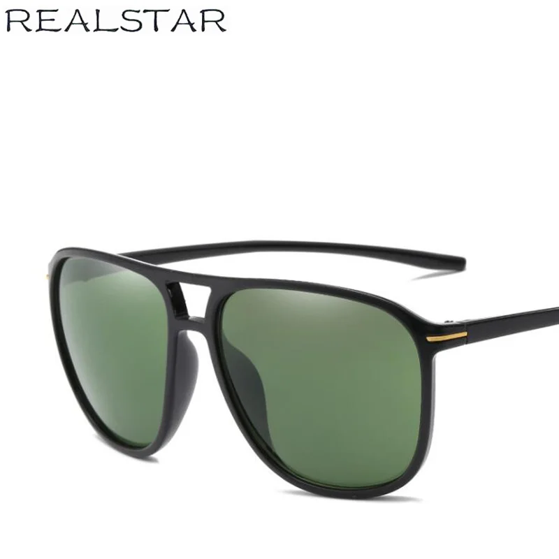 REALSTAR 2018 Мода рамка ПК Открытый Солнцезащитные очки Для мужчин Брендовая