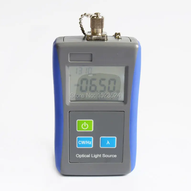 

Free Shipping Dual Wavelength 1310/1550nm SM Handheld Mini Fiber Optical Light Source