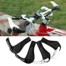 1 Set Cycling MTB Mountain /road Bike Bicycle lock-on carbon Handlebar Cover Handle Grip Bar End bicycle parts NEW cycling mtb mountain road bike bicycle carbon handlebar cover handle grip bicycle parts anti slip rubber aluminum alloy