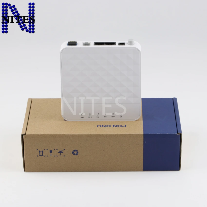 Оригинальный Новый F H AN5506-02-B 2 * LAN порты и разъёмы + 1 телефон GPON ONT AN5506-02 белый цвет