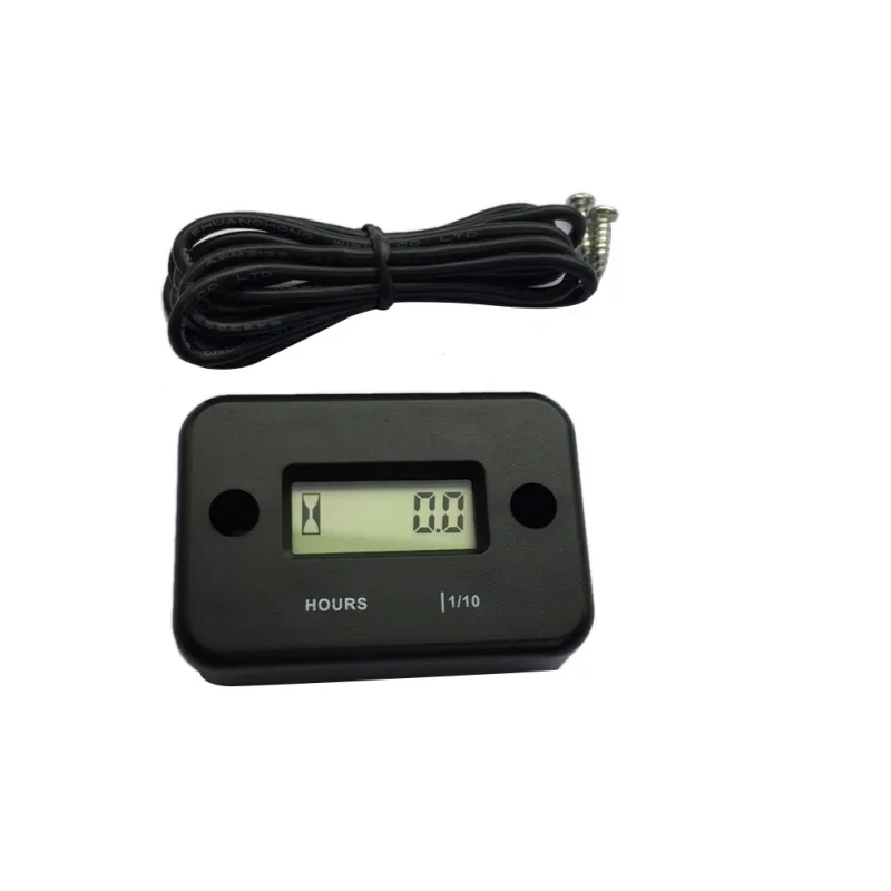 

LCD Display Digital Hour Meter Tachometer Waterproof Inductive for Motorcycle ATV Snowmobile Marine Engine Hour Meter New