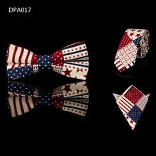 Hot 3PCS( Ties Bowtie Hanky) Men's Neck Tie Set Casual 6cm Flower Linen Cotton Skinny Slim Groom Necktie Handkerchief Bow Lot