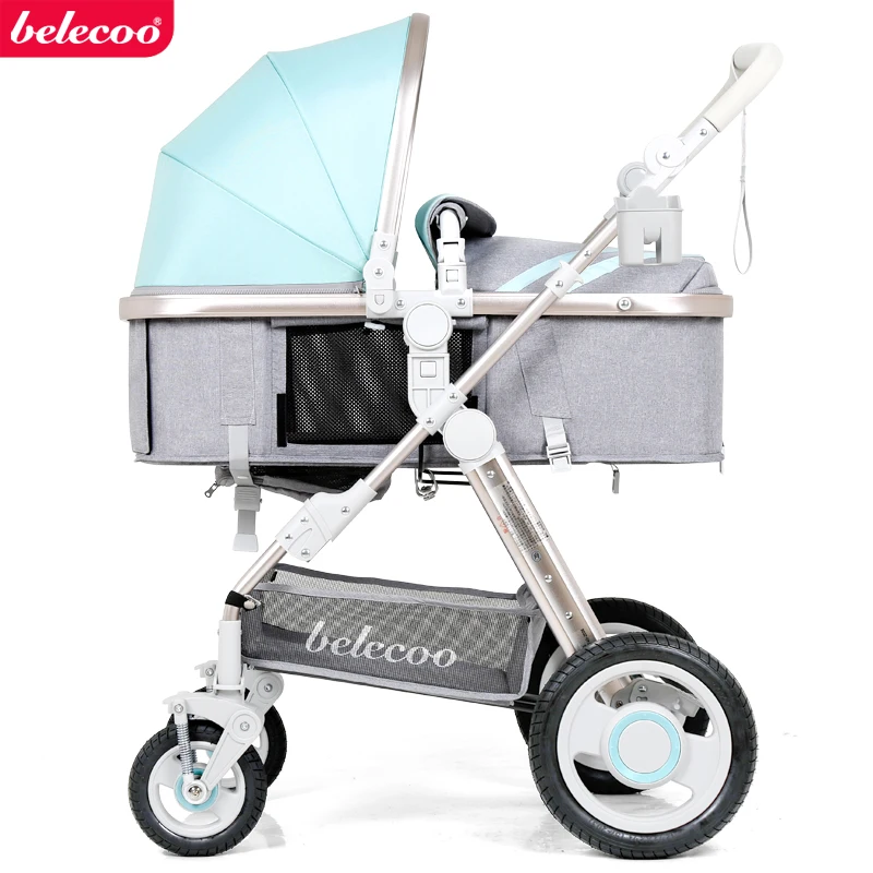 

Light baby stroller Belecoo brand baby carriage baby stroller child wheelbarrow light baby car high landscape EU strollers