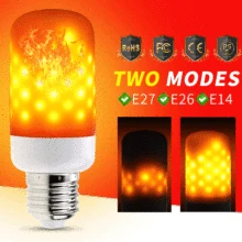 E27 LED Flame Lamp 220V E26 LED Fire Bulb Vintage Flickering Emulation LED Flame Effect E14 Creative Light Simulation Burning 3W E27 LED Flame Lamp 220V E26 LED Fire Bulb Vintage Flickering Emulation LED Flame Effect E14 Creative Light Simulation Burning 3W