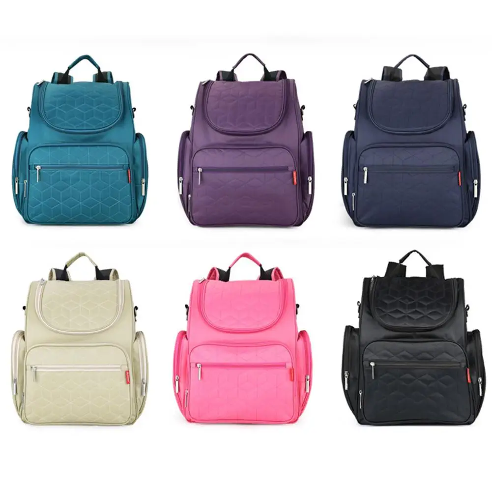 

Popular Multifunctional Large Capacity Wide Straps Nappy Baby Diaper Mummy Backpack