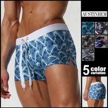 Мужские плавки для плавания с карманами, Мужская сексуальная одежда для плавания, мужские спортивные шорты для плавания, мужские плавки Zwembroek Heren Gay