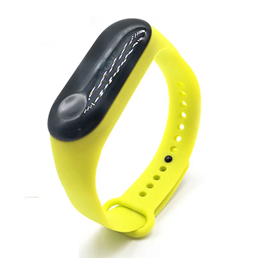 Красочные для mi band 3 4 ремешок силиконовый 3/4 наручный на замену xiaomi Смарт
