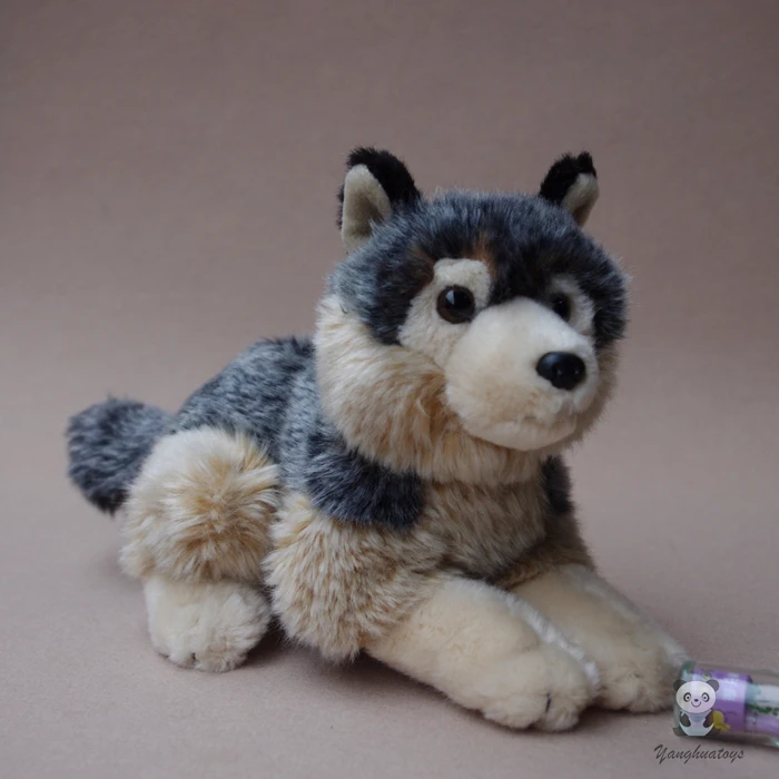 Birthday Gift Simulation Coyote Doll Plush Animals Toy Wolf Children'S
