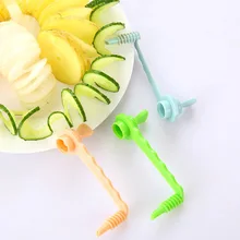 1pcs Carrot Spiral Slicer Carrot Potato Cutting Spiral Slicer Cutter Cooking Accessories Home Gadgets Color Random