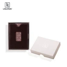 LLH ручной работы из натуральной коровьей кожи Для мужчин Зажимы для денег Винтаж тонкий Дизайн кредитные карты клип кошелек кожа маленький кошелек мужской