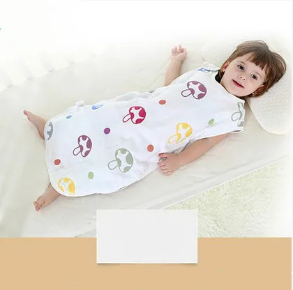 The baby sleeping bag baby Mushroom gauze bag thin section points leg kick is