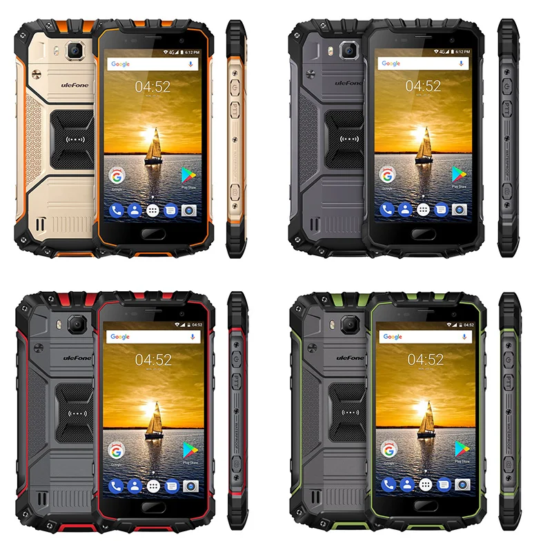Ulefone Armor 2S телефон смартфон телефоны смартфоны водонепроницаемый IP68 NFC мобильный телефон 5." FHD mtk6737t 4 ядра Android 7.0 2 ГБ+ 16 ГБ 4G Глобальная Версия смартфон