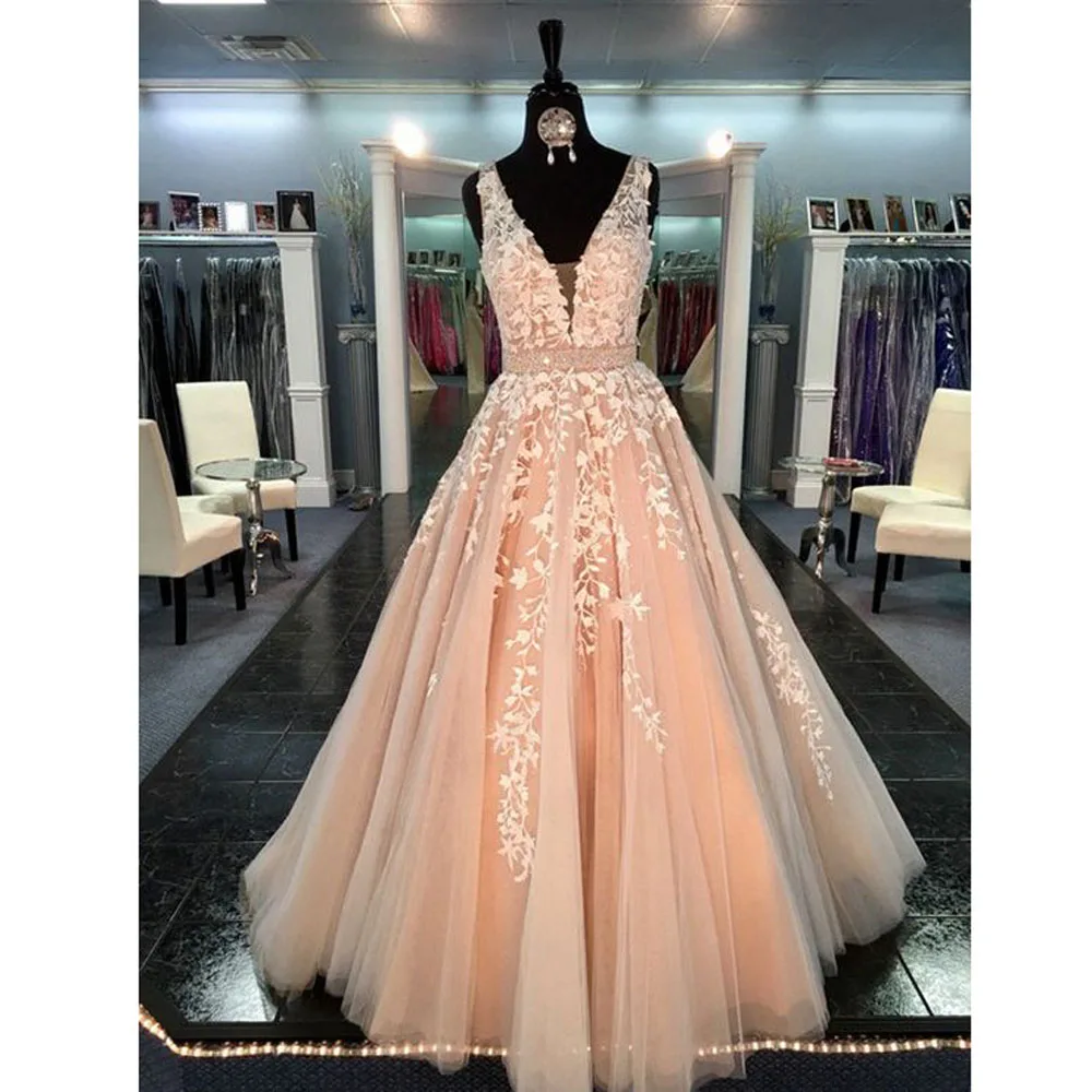 

Vintage 2017 New Arrival Long Prom Dress Wedding Dress Prom Dress Party Gown Formal Gowns For Teens Evening Dresses