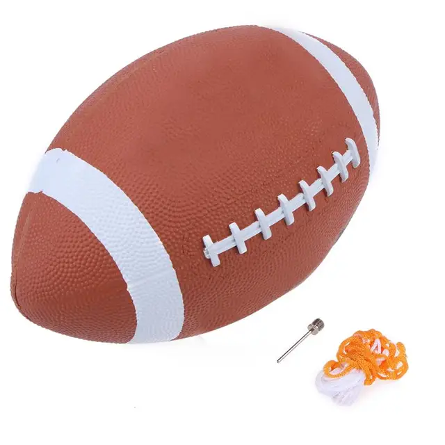 American No. 9 Rugby Ball Soft Sport Balls for Child Kids Young Men Women Safety High Quality on